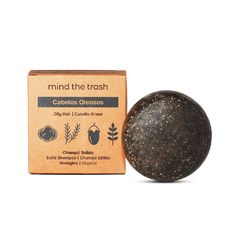 Champô Sólido Mind The Trash – Cabelos Oleosos